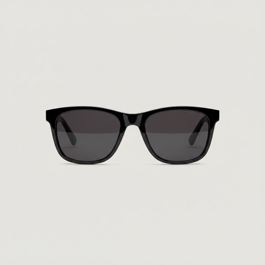 Black classic sunglasses front view