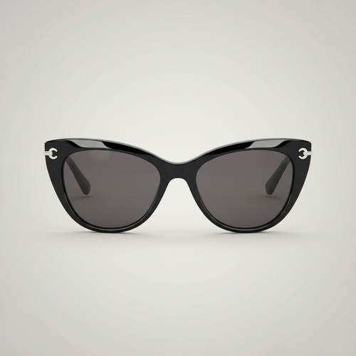 Cat eye sunglasses front view