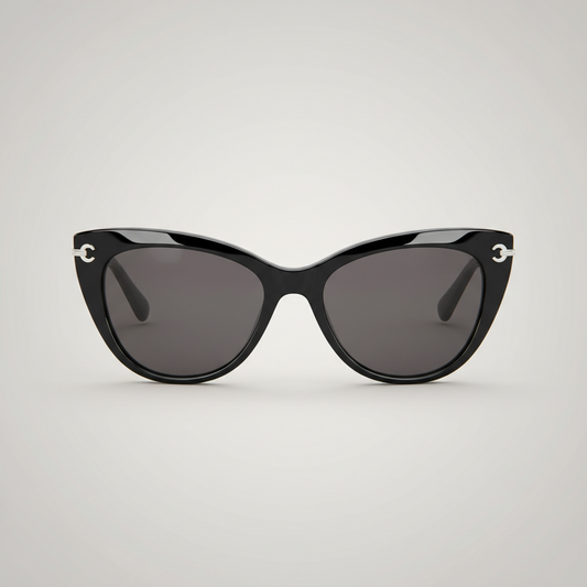 Cat eye sunglasses front view