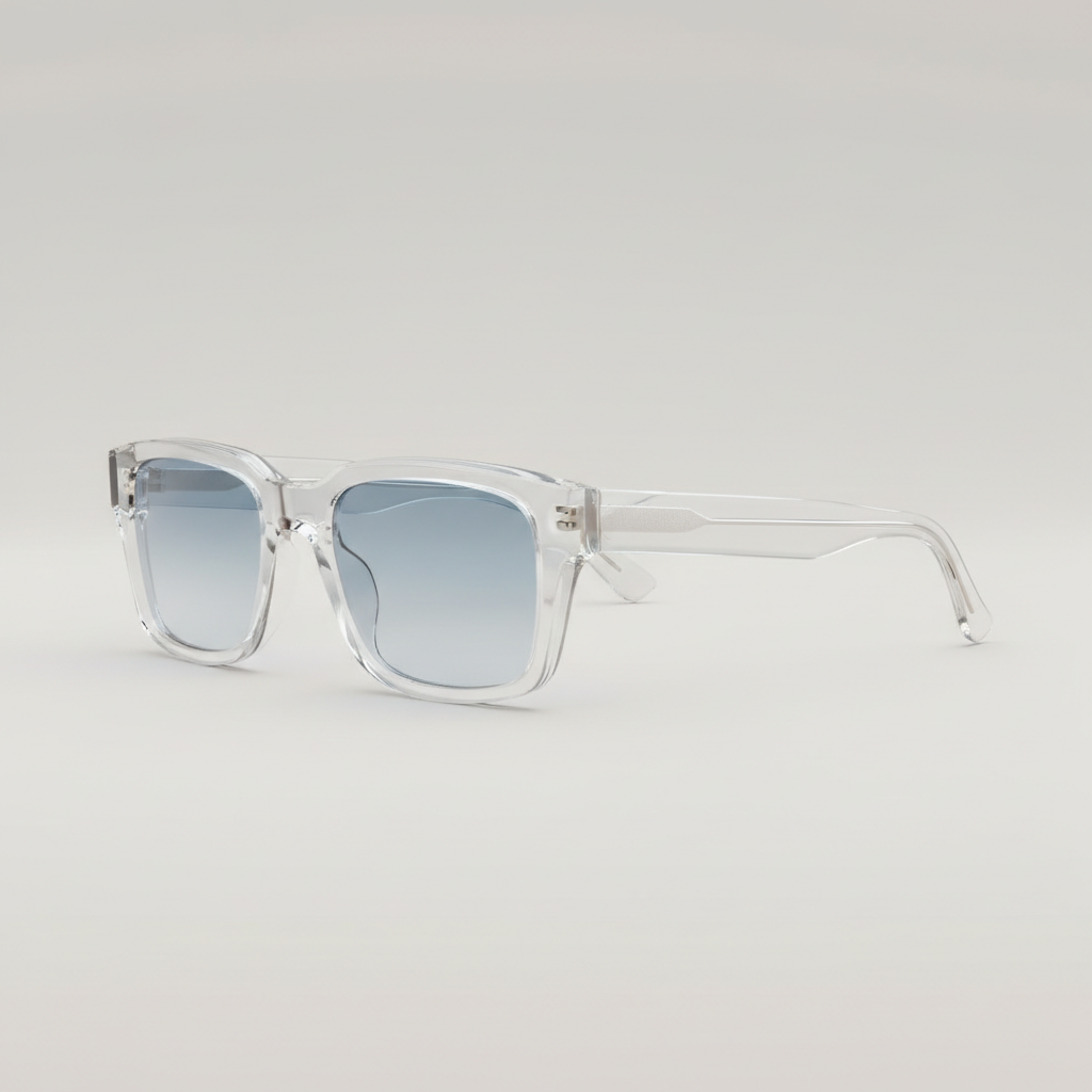 Transparent Frame Sunglasses